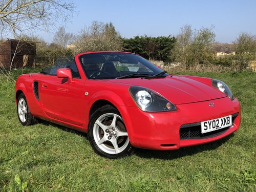 2002 Toyota MR2 1.8 VVTi Roadster with 12 Months MOT SOLD