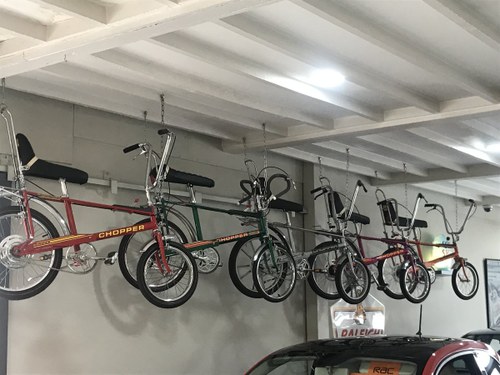 2007 Raleigh Chopper Collection 5 Bikes Included In vendita