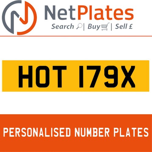HOT 179X PERSONALISED PRIVATE CHERISHED DVLA NUMBER PLATE In vendita