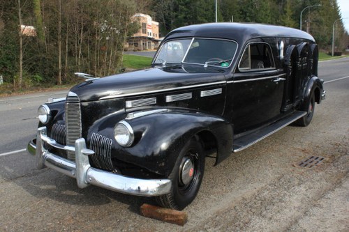 1940 LaSalle Meteor Hearse For Sale by Auction