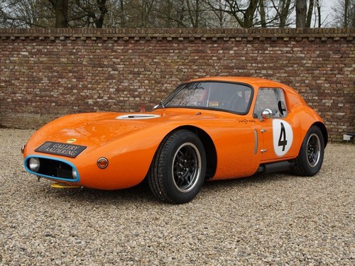 1965 Diva GT Typ C FIA racing car, the only one with road registr For Sale