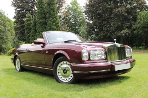 2000 Rolls-Royce Corniche For Sale by Auction