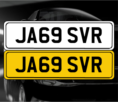 JA69 SVR 'Jaguar SVR registration' For Sale