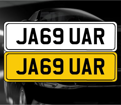 JA69 UAR "The Ultimate Jaguar registration" In vendita