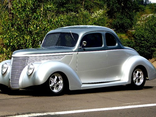5450 1938 Ford Coupe = 350 auto All Steel AC 1st Winner $54.5k For Sale
