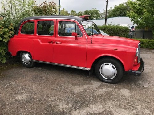 1995 Nice Red London Taxi SOLD