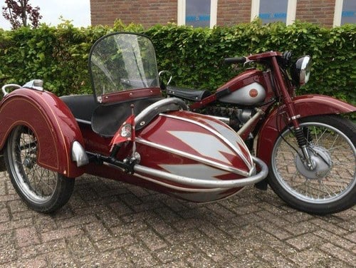 NIMBUS 1938 WITH BENDER SIDECAR For Sale
