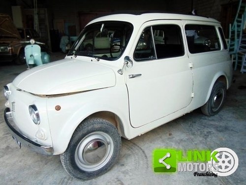 1974 Autobianchi 500 GIARDINIERA, COMPLETAMENTE RESTAURATA, ISCR For Sale