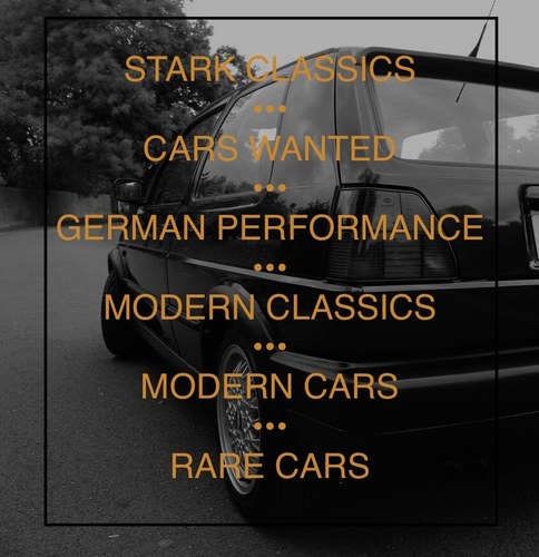 2000 CARS WANTED MODERN CLASSICS BMW SPORTS / GOLF GTI / RARE CAR In vendita