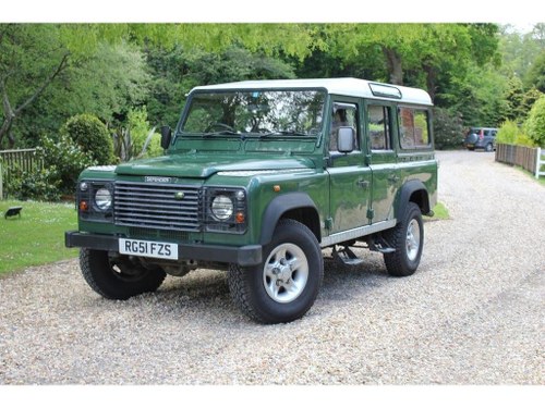 2001 Land Rover Defender 110 2.5 TD5 County 5dr EX ARMY For Sale
