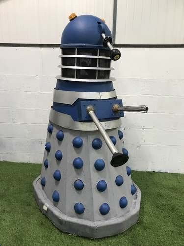 John Pertwee Signed Doctor Who Dalek at Morris Leslie For Sale by Auction