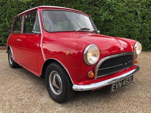 1972 Innocenti Mini 1001. Mk3. LHD. Very original & rare. A vendre
