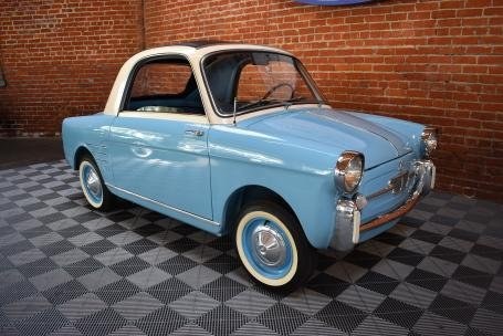 1961 Autobianchi Bianchina Trasformable Special = Blue $39.5 For Sale