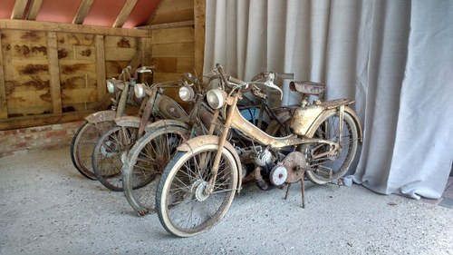 1950 Mobylette x4 barn find For Sale