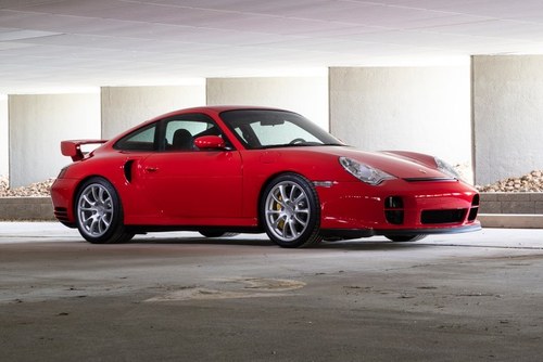 2004 Porsche 911 GT2 = Rare 1 of 2 Red made 5k miles $197.5k For Sale