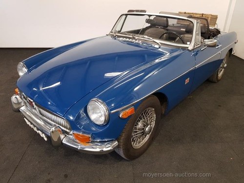 MGB blauw 1972  For Sale by Auction