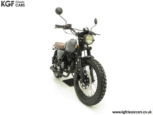2017 A Custom Mutt Hilts Grey 125, just 1,616 Miles and One Owner SOLD