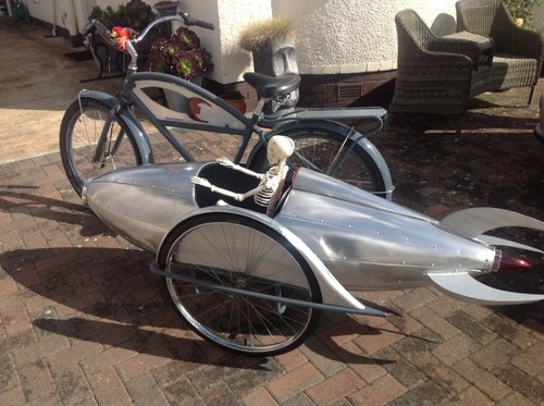 The Rocket Bike, a professionally built one off. For Sale