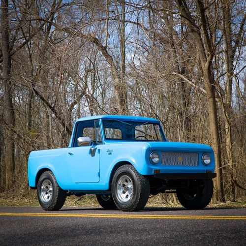 1965 International Harvester Scout 80 4X4 SUV = Blue $22.5k For Sale