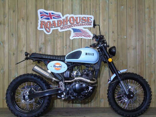 2020 Bullit Motorcycles Hero 125cc Brand New Gulf Oil Ltd Edition In vendita