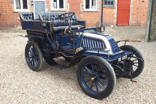 1903 A very rare VCC dated Malicet et Blin 8hp Brighton car  For Sale