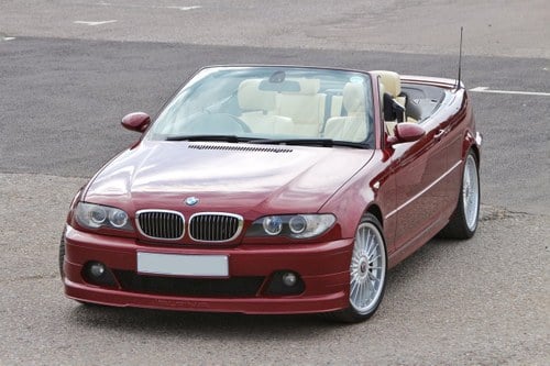 2003 BMW Alpina B3S 3.4 Cabrio - Individual Ruby Red II For Sale