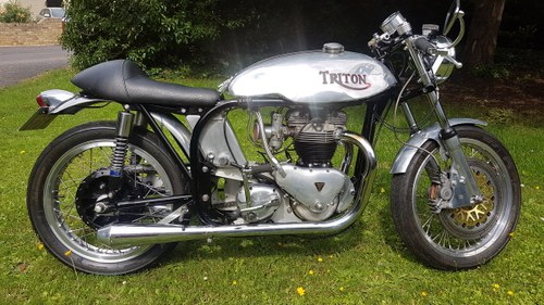 1956 Triton T110 650cc Motorcycle In vendita