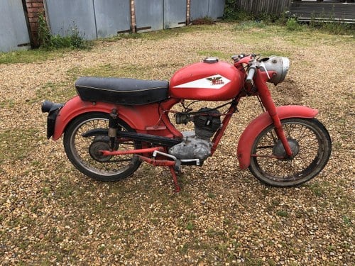 1958 Moto morini 98 Sbarazzino classic bike project motorcyle In vendita