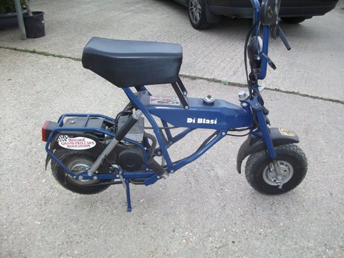 DI BLASI  Made in Italy 1995 R7 Folding Mini moto ZERO Km !! For Sale