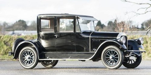 1922 PIERCE-ARROW MODEL 38 OPERA COUPÉ For Sale by Auction