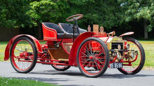 1903 MINIATURE VELOX 3.5HP TWO-SEATER For Sale by Auction