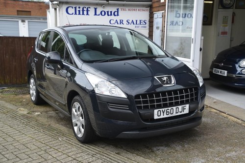2010 (60) Peugeot 3008 1.6 HDi Active 5dr EGC SOLD