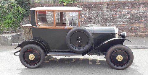 1922 MATHIS 8/15CV COACH For Sale by Auction