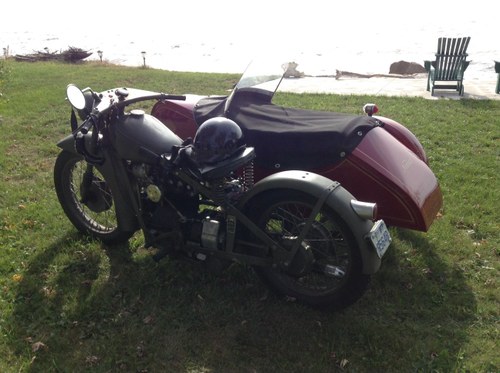 1939 Nimbus Model C with Engstrom SideCar  For Sale