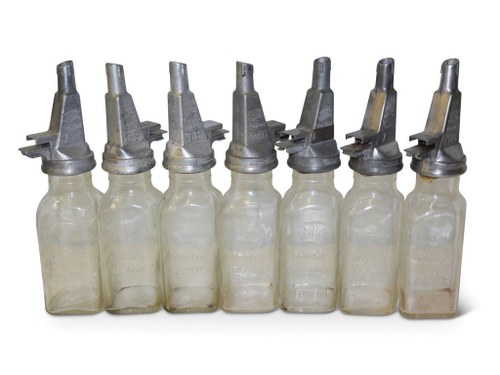 Mobiloil Fil-Pruf Motor Oil Bottles For Sale by Auction
