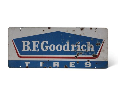 B.F. Goodrich Tires Sign In vendita all'asta
