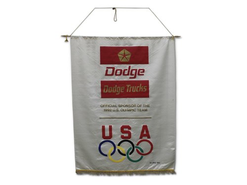 Dodge Trucks Silk Dealership Banner For Sale by Auction