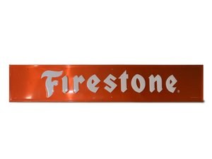 Firestone (tires) Metal Sign In vendita all'asta