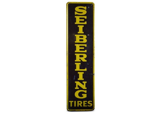 Seiberling Tires Metal Sign Zu verkaufen durch Auktion