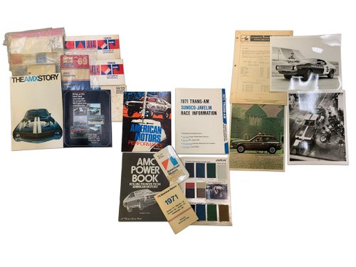 Assortment of AMC literature including Trans-Am press kit, s For Sale by Auction