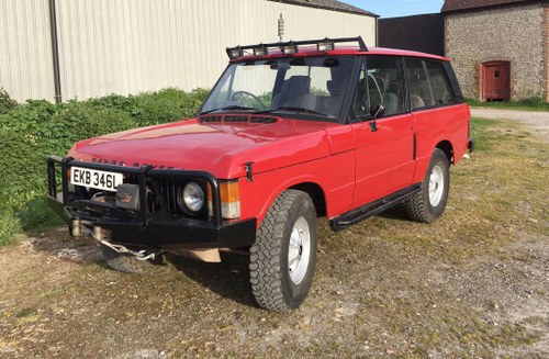 1972 Range Rover 12 Sep 2019 For Sale by Auction