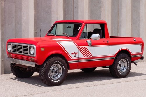 1976 International Scout EFI Pickup Truck 4X4 Restored $34.9 For Sale