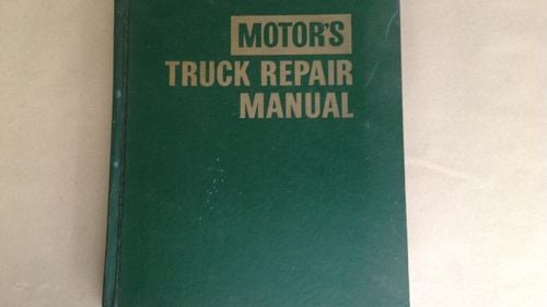 Picture of Motors Truck Repair Manual 23rd edition 1970  - For Sale