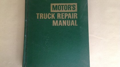 Motors Truck Repair Manual 23rd edition 1970 