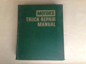 Motors Truck Repair Manual 23rd edition 1970  For Sale (picture 1 of 4)