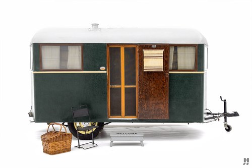 1934 Covered Wagon Camping Trailer In vendita