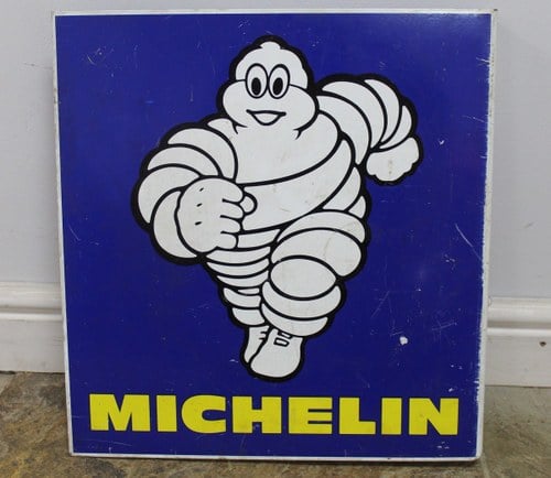 1970,s Michelin Double Sided Sign Original NOT Repro SOLD