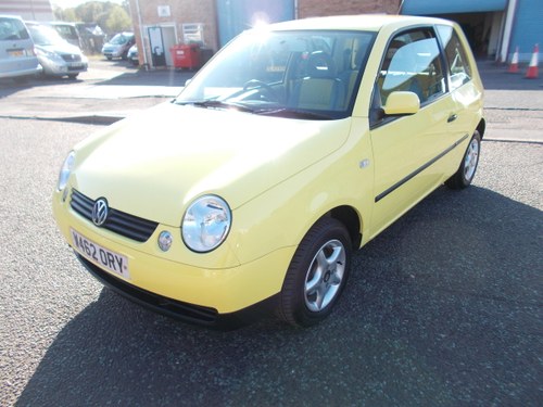 2000 VOLKSWAGEN LUPO 1.0 E YELLOW LOW MILES  For Sale