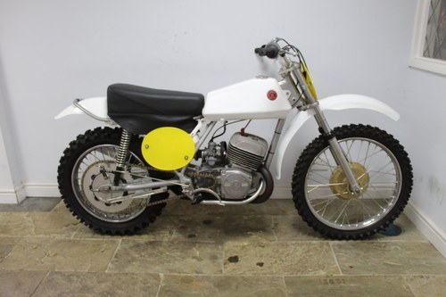 1972 CZ 250 cc Moto Cross Twin Shock , Restored  SOLD