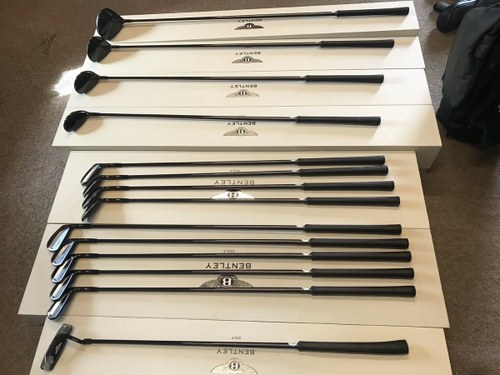 Bentley Bespoke Golf Clubs . Full Set . Over £10,000 Worth.  For Sale